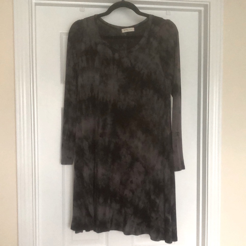 Black Tie Dye Dress